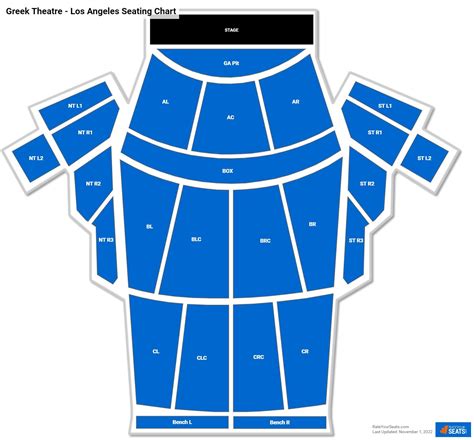 Greek Theatre - Los Angeles Seating Chart - RateYourSeats.com