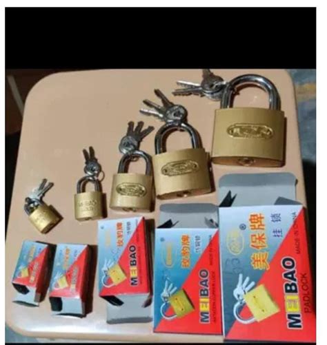 MEIBAO With Key Padlock, Door, Padlock Size: 25mm at Rs 15/piece in Patna