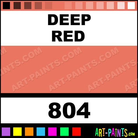 Deep Red Iridescent Soft Pastel Paints - 804 - Deep Red Paint, Deep Red Color, Sennelier ...