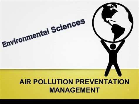 Air Pollution Prevention Management in Pakistan - Environmental Scien…