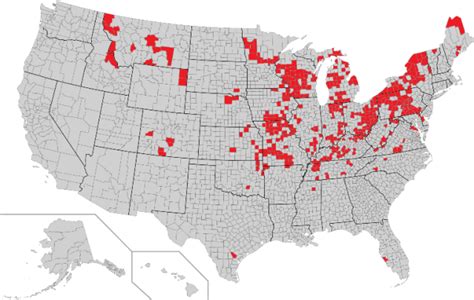 Amish In New York Map - United States Map