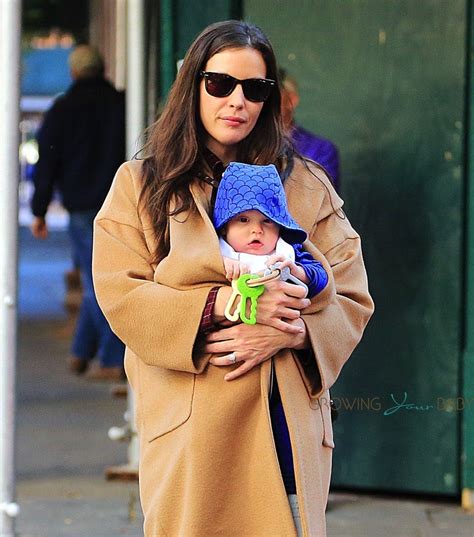 Liv Tyler out in NYC with son Sailor Gardner - Growing Your Baby