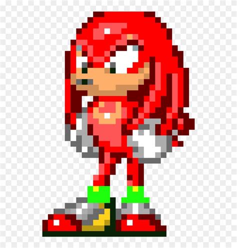 Sonic 3 & Knuckles Knuckles Sprite , Png Download - Sonic 2 Sprite Transparent, Png Download ...