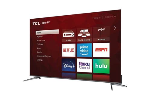 TCL’s 6-series 4K UHD smart TVs with mini-LED backlighting are eye ...