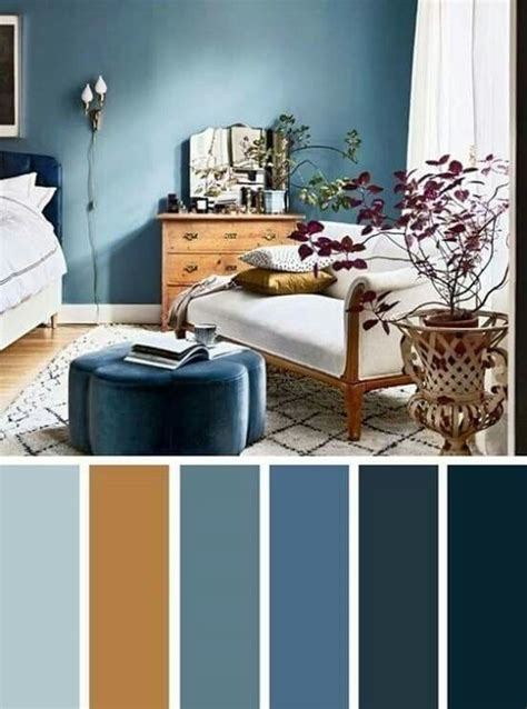 20+ Green And Blue Bedroom Color Schemes – The Urban Decor