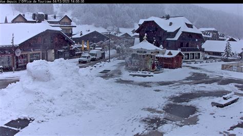 Webcam Morzine : webcams pistes de ski en Haute Savoie