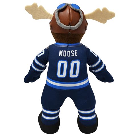 Winnipeg Jets Mick E. Moose Mascot 10" NHL Plush Bleacher Creature ...