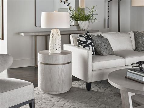 Modern Round End Table | Domicile Furniture