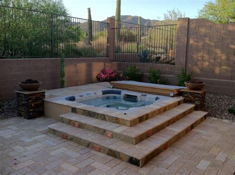 44 Swimming Pool Decks Above Ground Hot Tubs - SILAHSILAH.COM | Hot tub backyard, Jacuzzi ...