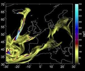 Iceland Volcano Ash Cloud Map | Volcano Erupt