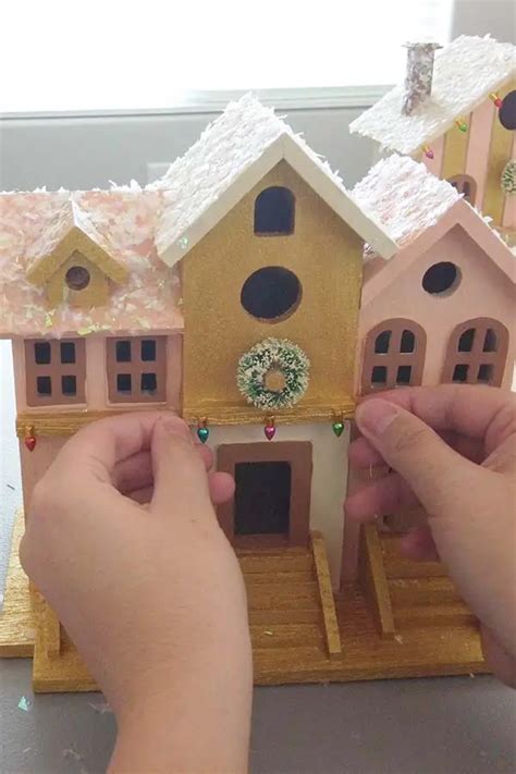 How To Make DIY Christmas Village – Frugal Fitz Designs