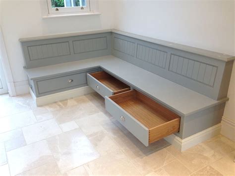 Kitchen Bench Seating With Storage Plans
