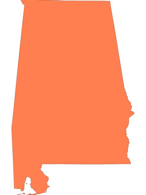 Alabama State Map Geography Png Image Alabama Outline - vrogue.co