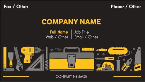 handyman business cards templates free - This The Best Chronicle Efecto