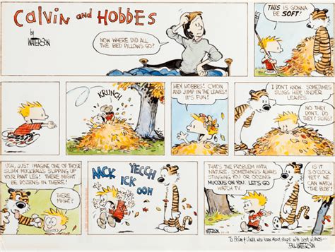 Calvin and Hobbes original art expected to get at least $125,000 at ...