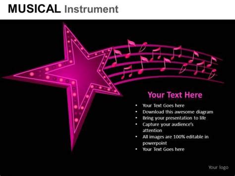 Art Musical Instrument PowerPoint Slides And Ppt Diagram Templates