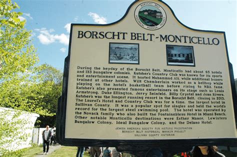 Borscht Belt Historical Marker Project unveils first in series ...