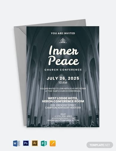 Best Church Invitation - 14+ Examples, Illustrator, Word, Pages, Photoshop, Publisher