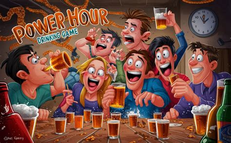 Power Hour Drinking Game: Rules, Tips, & Crazy Variations - Play Party Game