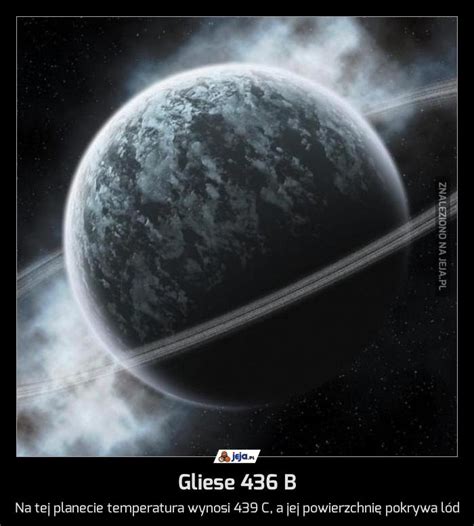 Gliese 436 B - Jeja.pl