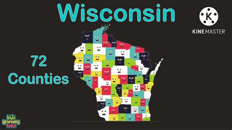 Wisconsin US State Counties/State of Wisconsin - YouTube