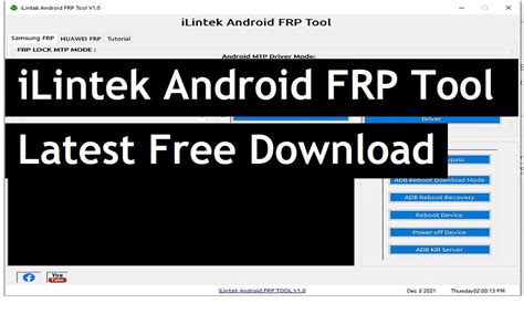 iLintek Android FRP Tool V1.0 Free Download Samsung Huawei Bypass