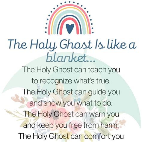 Lds Holy Ghost Talk Rainbows - Etsy