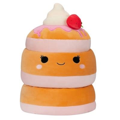 Squishmallows 16" Sawtelle The Strawberry Pancakes Plush Toy (target Exclusive) : Target