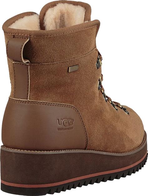 UGG Wool Birch Lace-up Ankle Boot in Chestnut Suede (Brown) - Lyst