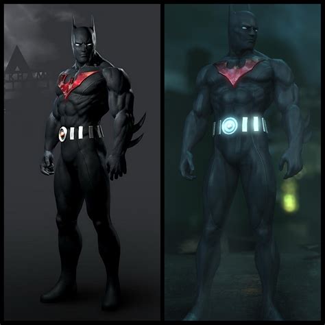 I Love Batman Beyond suit in Arkham city : r/batman