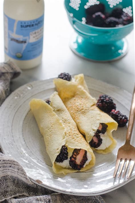 Easy KETO Crepes Recipe (Low Carb Coconut Flour Pancakes)