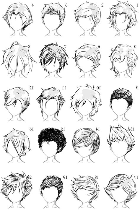 Boy Hairstyle Drawing