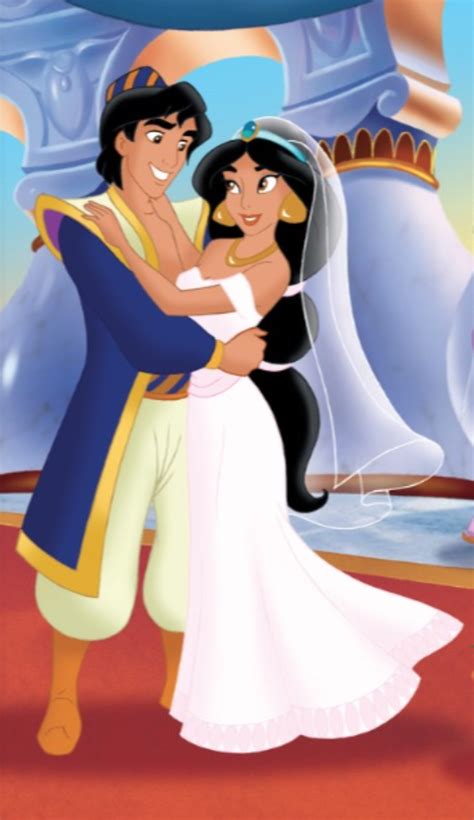 Princess Jasmine and Aladdin's Wedding Day | Disney princess jasmine, Disney jasmine, Disney bride