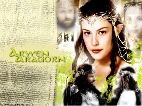 Arwen and Aragorn - Aragorn and Arwen Wallpaper (7610404) - Fanpop