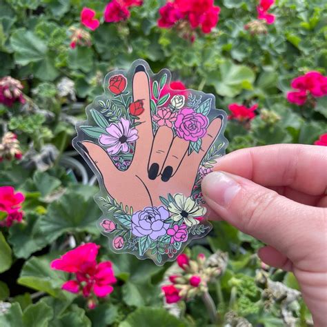 I Love You ASL Sign Language Sticker ILY - Etsy