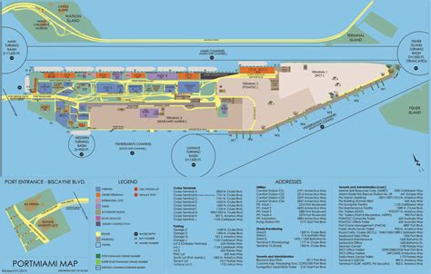 Florida cruise port map - atilafield