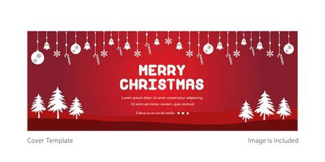 Premium Vector | Creative cover page design of merry christmas