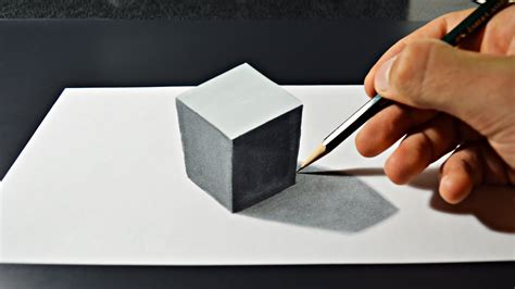 How To Draw 3D Pictures : How To Draw 3d Stairs Optical Illusion Art By ...