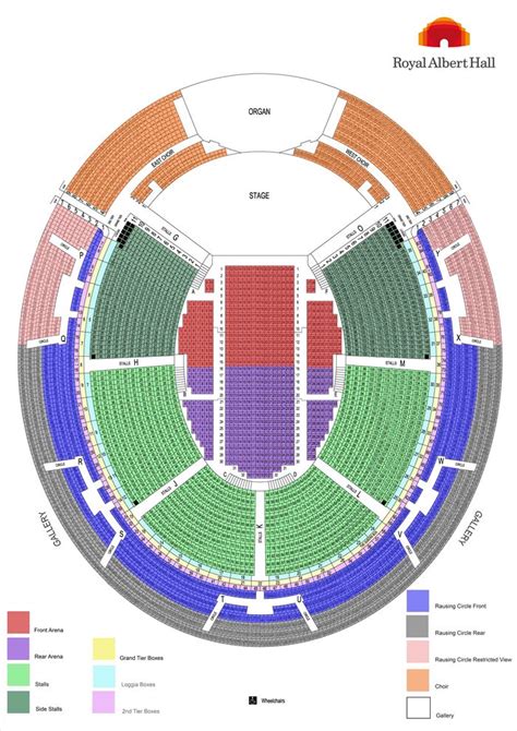 Royal Albert Hall Seating Plan Stalls | Elcho Table