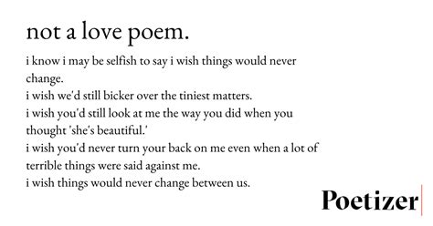 not a love poem. - Poetizer.com