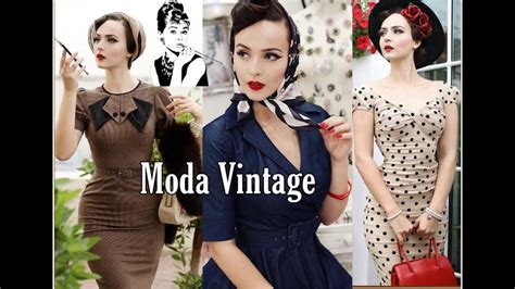 Moda Vintage Inspiraciòn en Outfits Vintage Moda y Estilo Mujer Looks ...