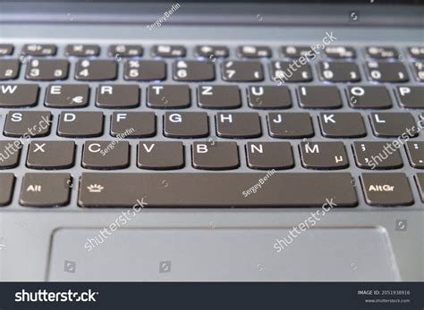 Laptop Keyboard German Layout Closeup Stock Photo 2051938916 | Shutterstock