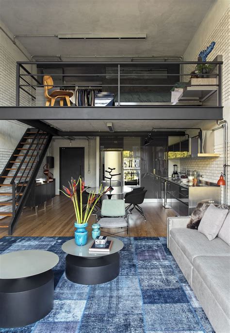 Un apartamento loft de estilo industrial de Diego Revollo Loft House ...