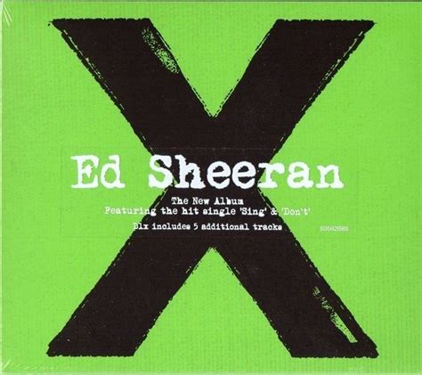 Ed Sheeran – X – CD (Album, Deluxe Edition), 2014 [r5818670] | Discogs