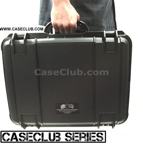 Case Club Waterproof 6 Pistol Case with Silica Gel & Heavy-Duty Foam