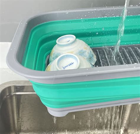 SAMMART Collapsible Dish Rack Review | The Kitchn