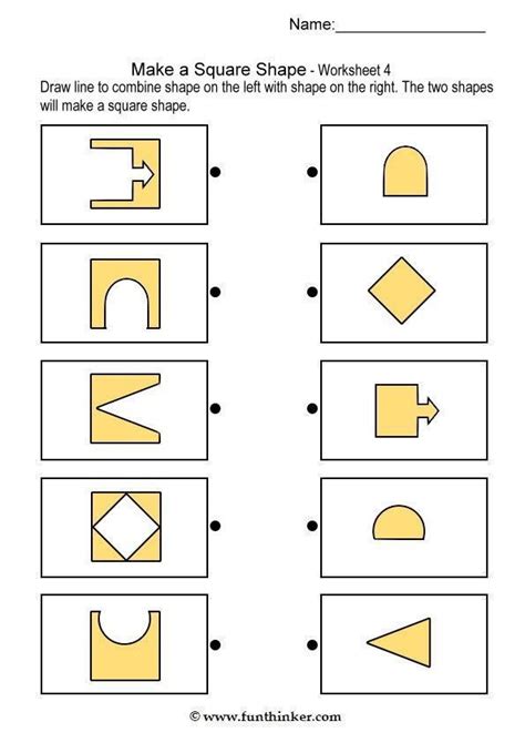 Spatial Relations Worksheets