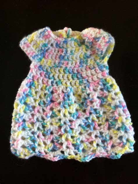 Not My Nana's Crochet!: Crochet Preemie Dress - Free Pattern