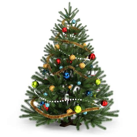 Green Christmas Tree Free 3D Model Free Download