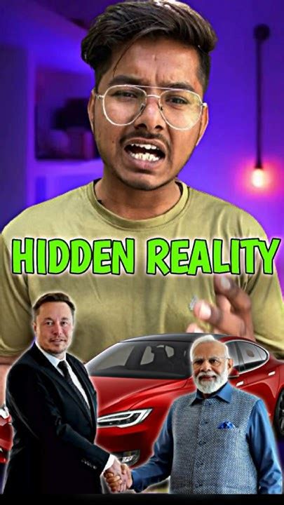 Tesla Car In India Hidden Reality 😱😰 #trending #technicaljadugar #shorts #tesla #alonmusk # ...